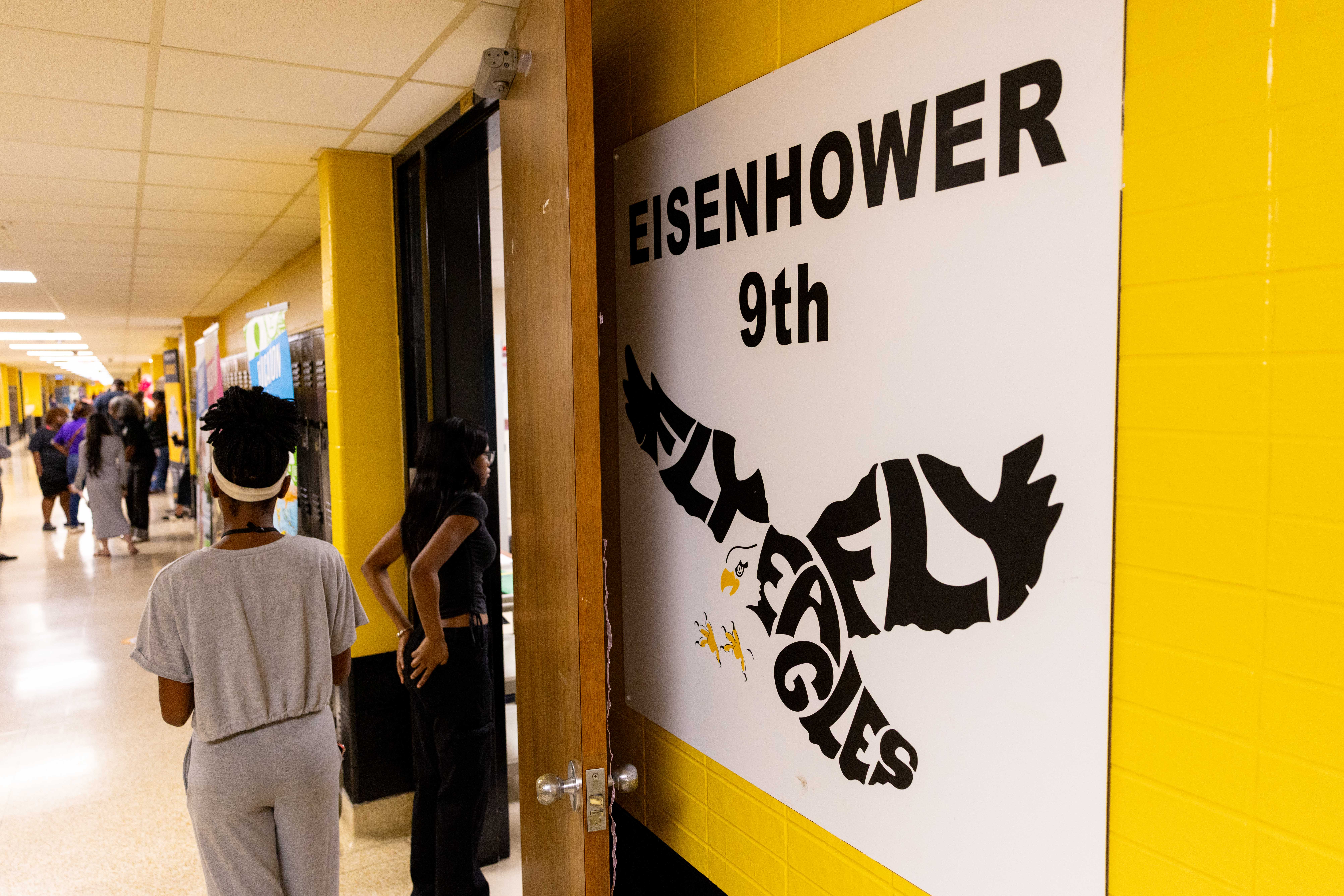 Some photos from Eisenhower 9 College Prep’s Open House on the evening of Wednesday, Sept. 17, 2025.