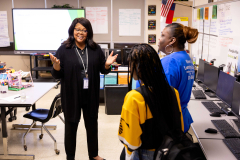 Some photos from Eisenhower 9 College Prep’s Open House on the evening of Wednesday, Sept. 17, 2025.